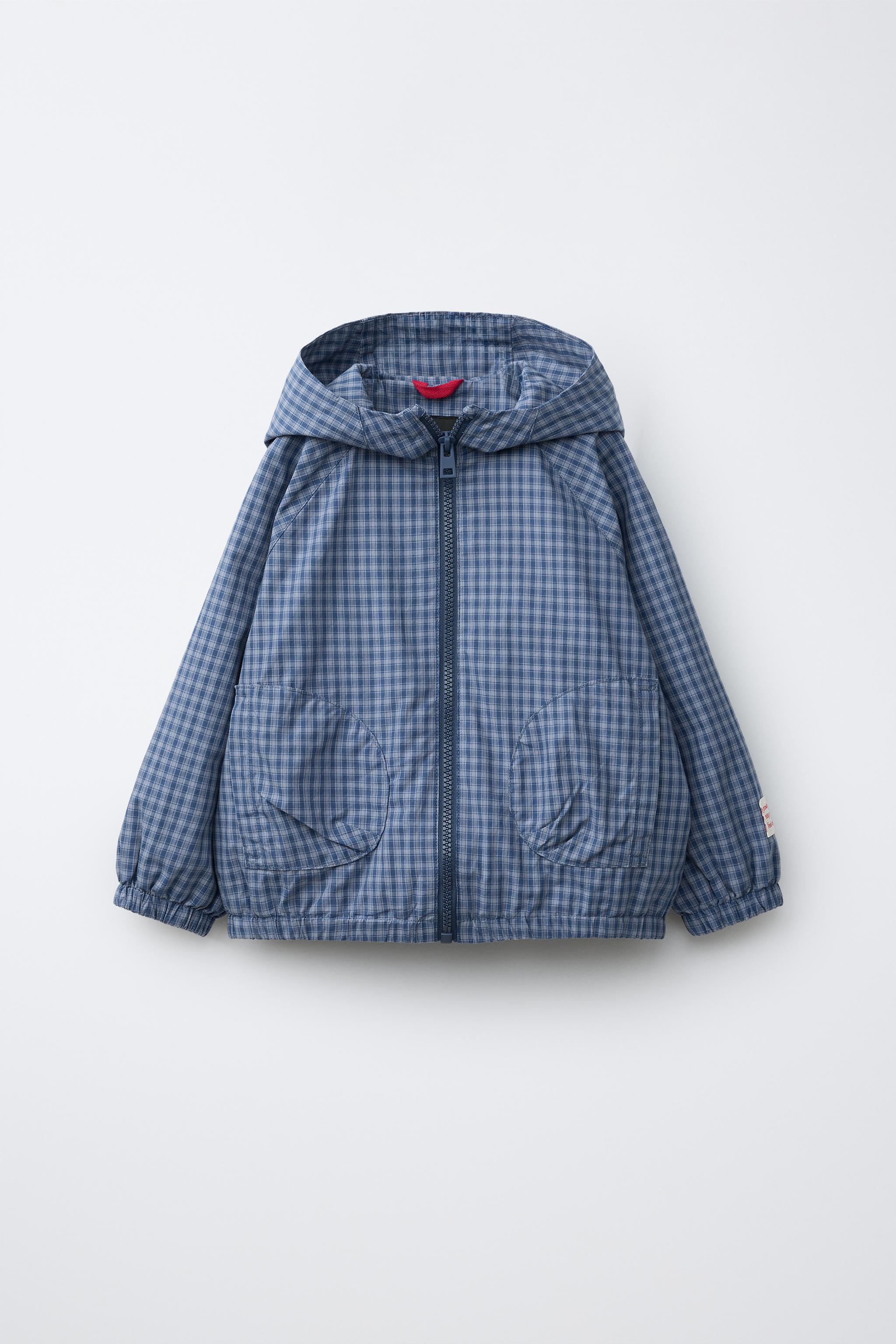 BLOUSON LÉGER À CARREAUX